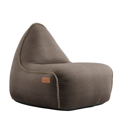 Pufa SACKit Canvas Lounge Chair brown