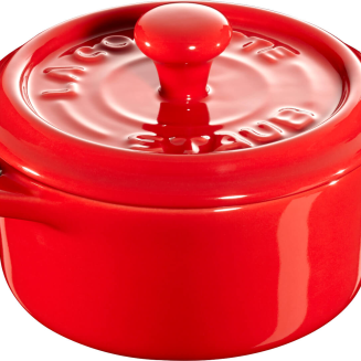 Staub Mini Cocotte Okrągły, 4 szt. - 200 ml, Czerwony - 2