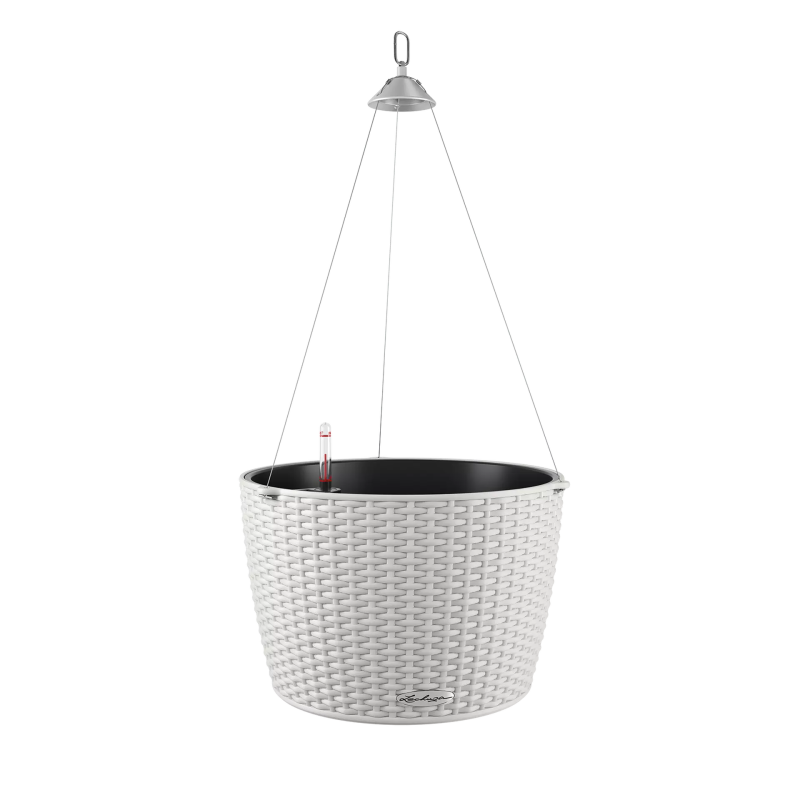  Lechuza Nido Cottage 35 planter light gray