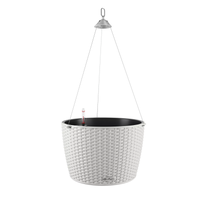  Lechuza Nido Cottage 35 planter light gray