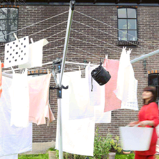 Suszarka ogrodowa Brabantia Lift-O-Matic 60 m Metallic Grey - 8