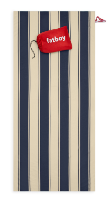 Ręcznik plażowy z poduszką Fatboy Beach Baggy XL Stripe Navy