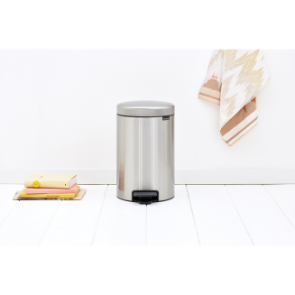 Kosz łazienkowy Brabantia NewIcon 12l Matt Steel FPP - 5