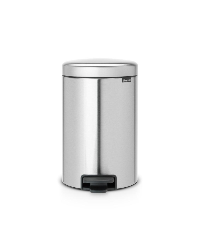 Brabantia NewIcon bathroom basket 12l Matt Steel Fingerprint Proof