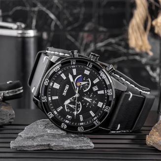 Zegarek Męski Skmei 9249BKBK + BOX - 6