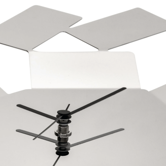 Alessi La Stanza dello Scirocco clock, polished silver - 3