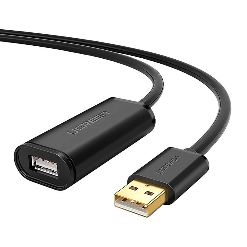  UGREEN USB-A-USB-A cable 20m USB 2.0 active (black)