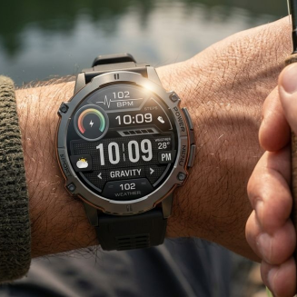 Smartwatch Gravity Grafitowy Pasek + Bransoleta GT42-3 - 2
