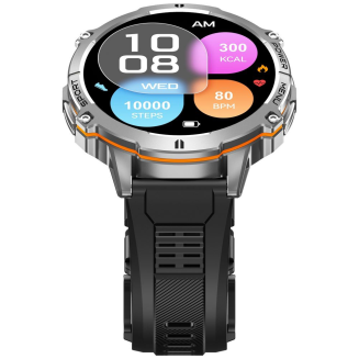 Smartwatch Gravity Grafitowy Pasek + Bransoleta GT42-3 - 9