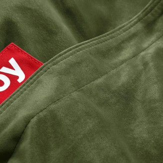 Pufa Fatboy Original Slim Velvet Deep Green 155x120 cm - 4