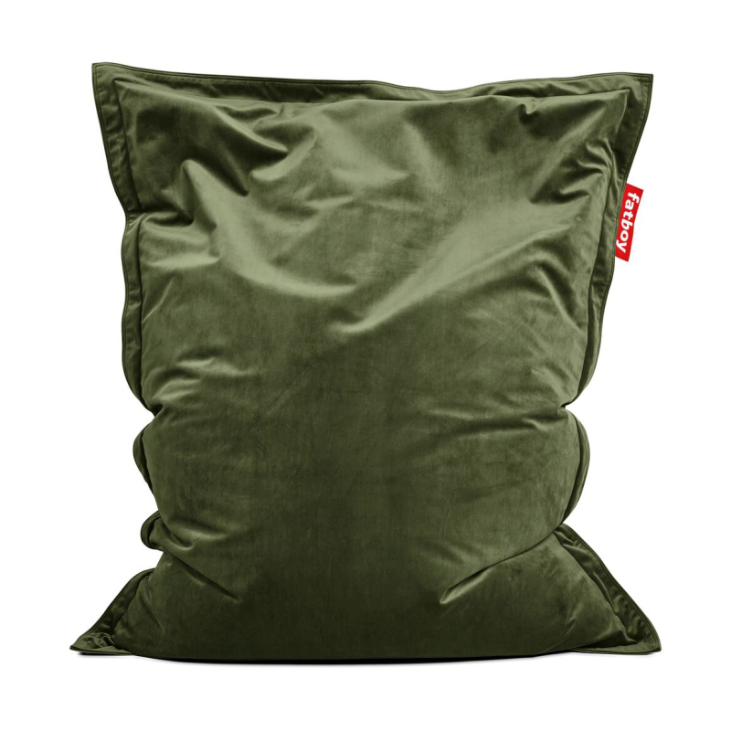 Pufa Fatboy Original Slim Velvet Deep Green 155x120 cm