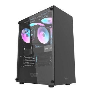 Obudowa komputerowa DARKFLASH DK100 (czarna) - 5