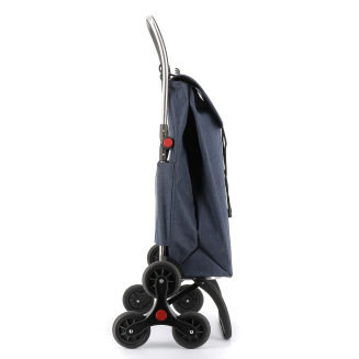 Wózek zakupowy Rolser I-Max Tweed 6L Marino - 2