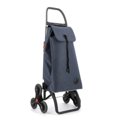 Wózek zakupowy Rolser I-Max Tweed 6L Marino