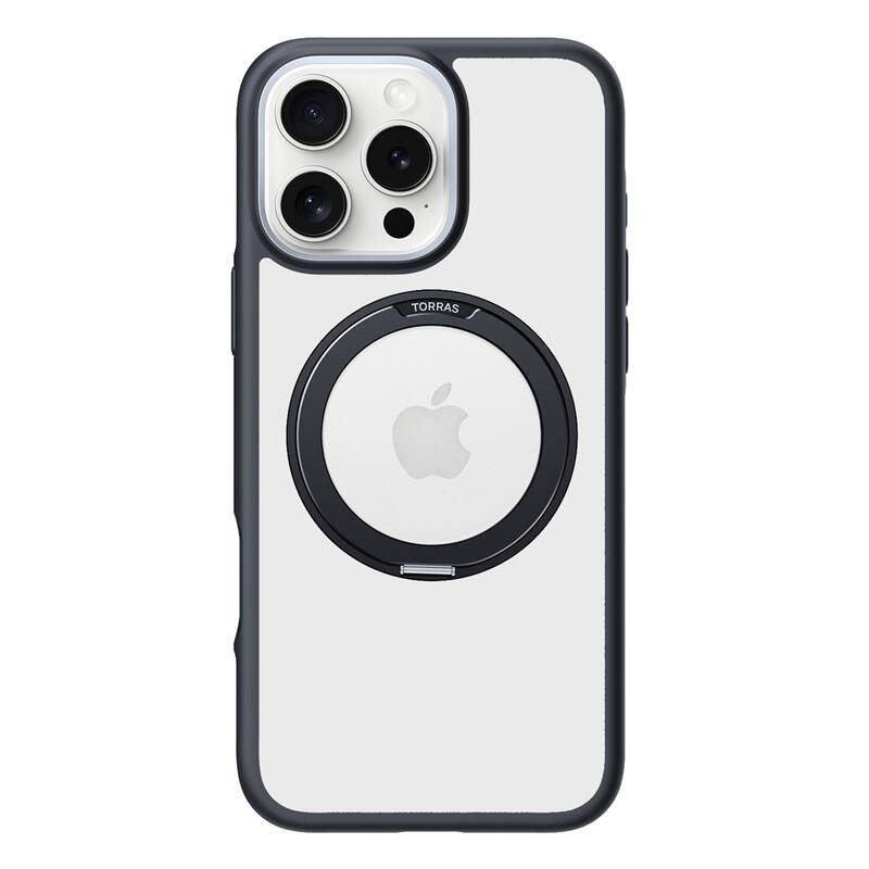  TORRAS Ostand R Fusion iPhone 16 Pro Case (Black)