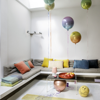 Poduszka Fatboy Square Pillow Velvet Taupe - 6