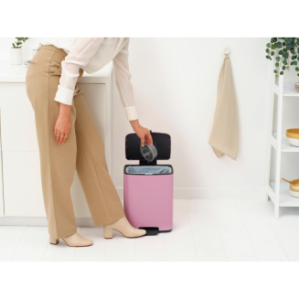 Kosz pedałowy Brabantia BO 12 l Lilac Pink - 9