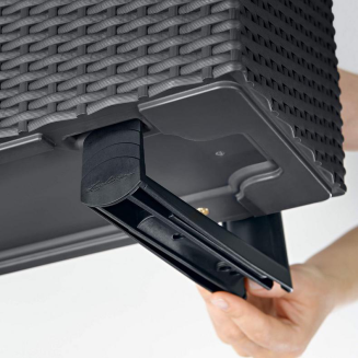 Uchwyty balkonowe do donic Lechuza Balconera czarne - 4