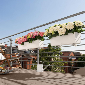 Donica Lechuza Balconera Color 50 | 80 biały - 10