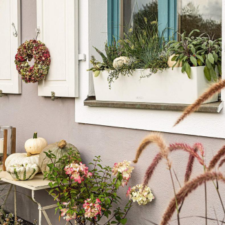 Donica Lechuza Balconera Color 50 | 80 biały - 11