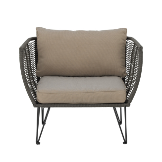  Bloomingville Mundo Brown Chair Cushion Cover Set - 2