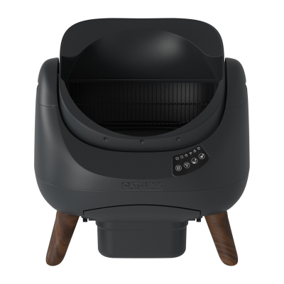 Inteligentna samoczyszcząca kuweta dla kota Catlink Open X (szara)