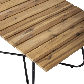 Stolik ogrodowy Bloomingville Hampton Acacia 60x90 cm - 5