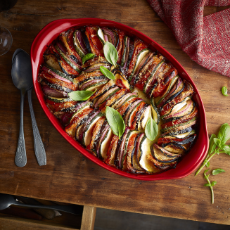 Naczynie żaroodporne Emile Henry 41 x 26 cm czerwone - 5