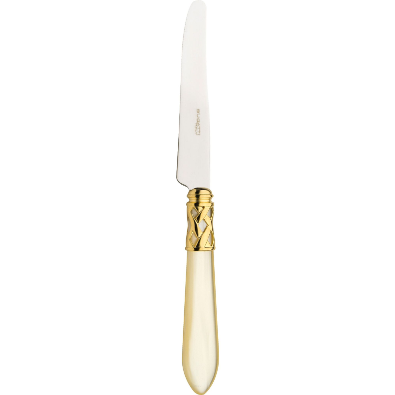 Nóż deserowy Casa Bugatti Aladdin Ivory/Gold