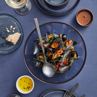 Miska Bitz Galaxy Black&DarkBlue 12 cm - 3