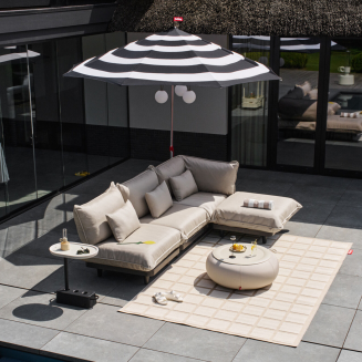 Sofa ogrodowa Fatboy Paletti Set Large Royal Wolf Grey - 13
