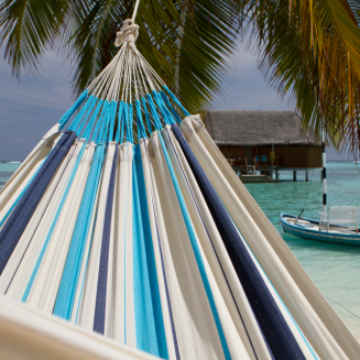 Hamak La Siesta Caribena aqua blue pojedynczy - 6