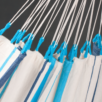 Hamak La Siesta Caribena aqua blue pojedynczy - 8