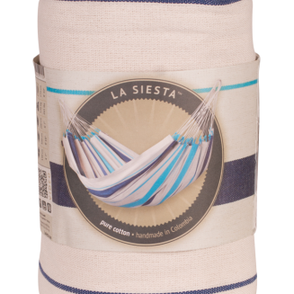  La Siesta Caribena aqua blue single hammock - 9