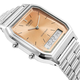 Zegarek Damski CASIO AQ-230A-4AMQYDF + BOX - 2