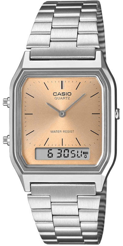 Zegarek Damski CASIO AQ-230A-4AMQYDF + BOX