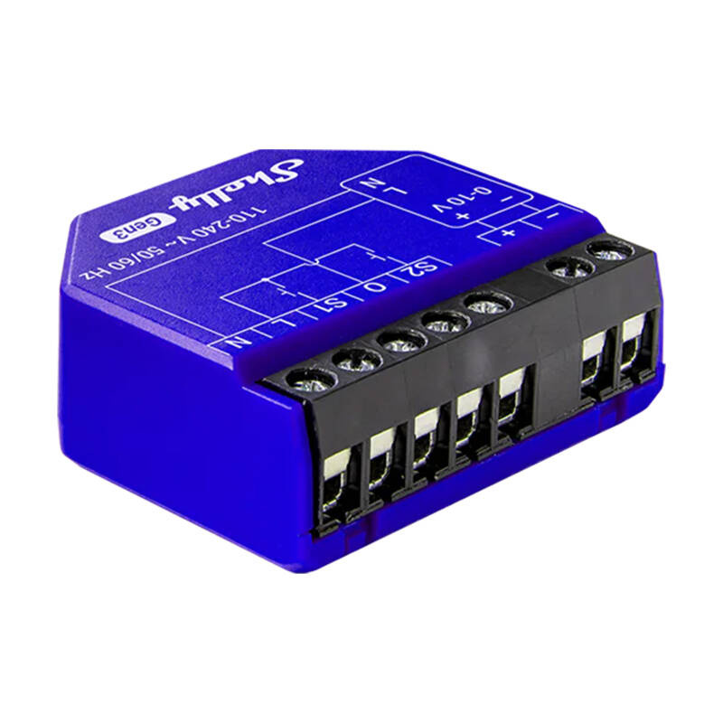  SHELLY Dimmer 0/1-10V PM Gen3 Wi-Fi BT