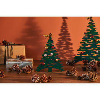 Stalowa choinka z magnesami Alessi Bark zielona 30 cm - 4