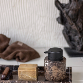 Dozownik do mydła Mette Ditmer Denmark Marble Tall Brown | BESTSELLER | SZYBKA WYSYŁKA 24H - 3
