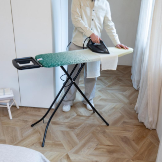 Deska do prasowania Brabantia B 124x38 cm z dużą podstawą na żelazko parowe New Dawn Fairtrade - 11
