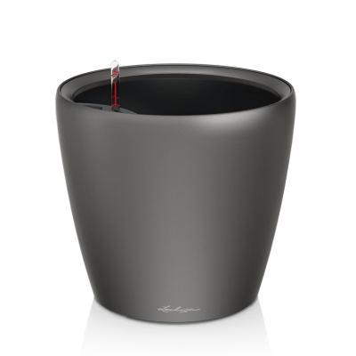 Donica Lechuza Classico Premium LS 21 | 28 | 35 | 43 | 50 antracyt metallic