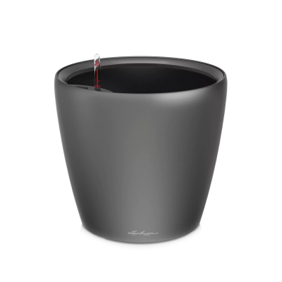 Donica Lechuza Classico Premium LS 21 | 28 | 35 | 43 | 50 antracyt metallic