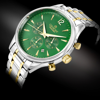 Zegarek Męski Giewont Chronograph Sapphire Zielony GW6310-B6 - 2