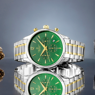 Zegarek Męski Giewont Chronograph Sapphire Zielony GW6310-B6 - 5