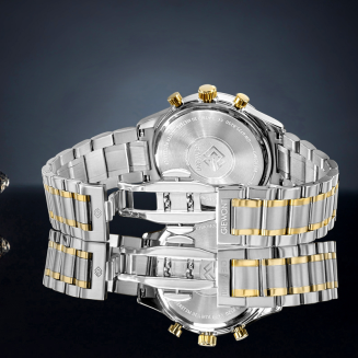 Zegarek Męski Giewont Chronograph Sapphire Zielony GW6310-B6 - 6