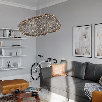 Lampa wisząca By Rydens Hayden LED L 115 cm - 2