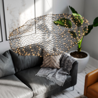 Lampa wisząca By Rydens Hayden LED L 115 cm - 4