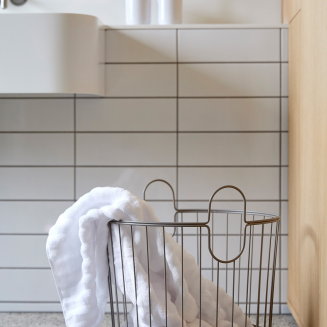 Koszyk Zone Denmark Inu Taupe 40x41 cm - 5