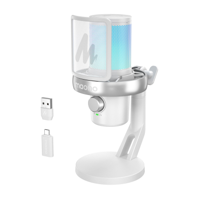 Mikrofon MAONO DM40 Pro (biały)