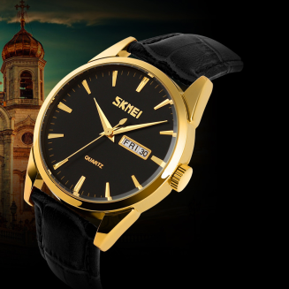 Zegarek Męski Skmei 9073GDBK-B + BOX - 4